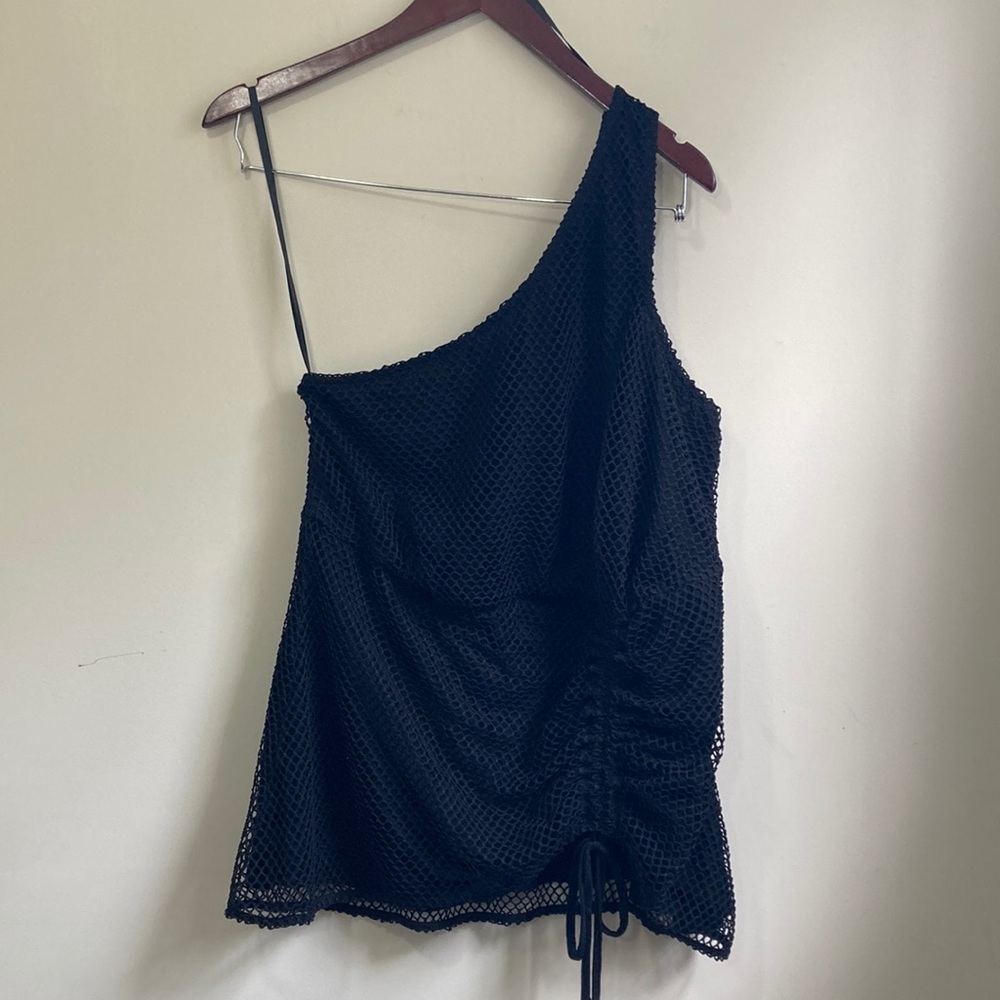 Fashion To Figure Women’s One Shoulder Top Size 0 (XL)